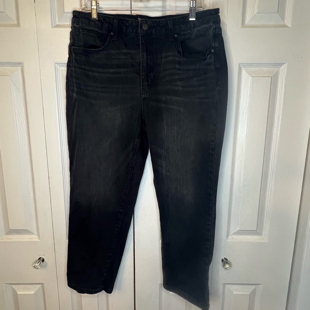Time and Tru Women's High Rise Black Jeans